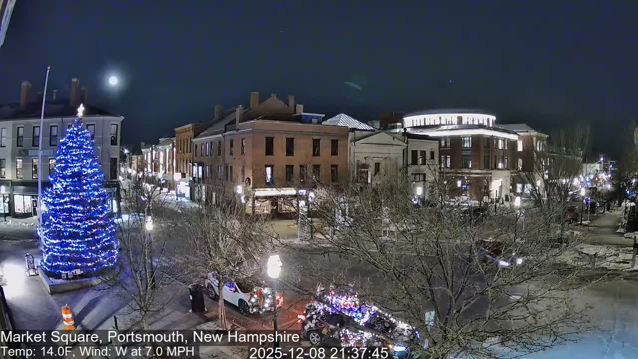 Portsmouth, Market Square Live Cam -  Portsmouth,  New Hampshire, USA