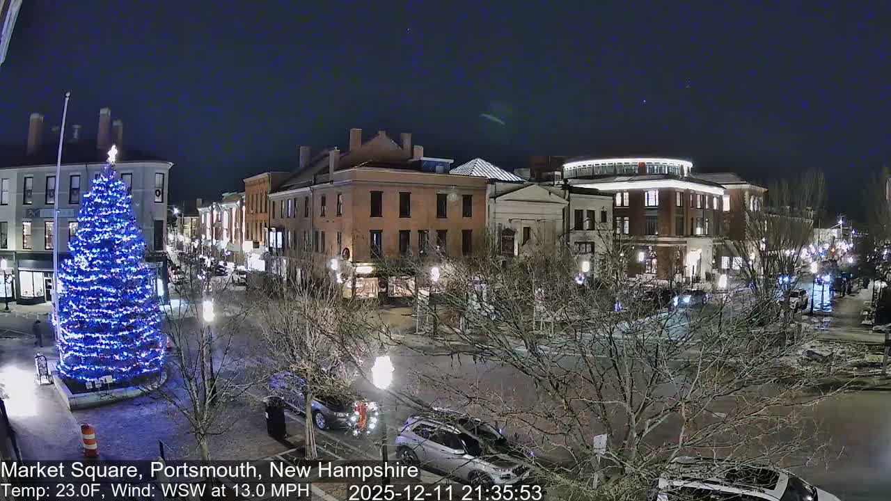 Portsmouth, Market Square Live Cam -  Portsmouth,  New Hampshire, USA