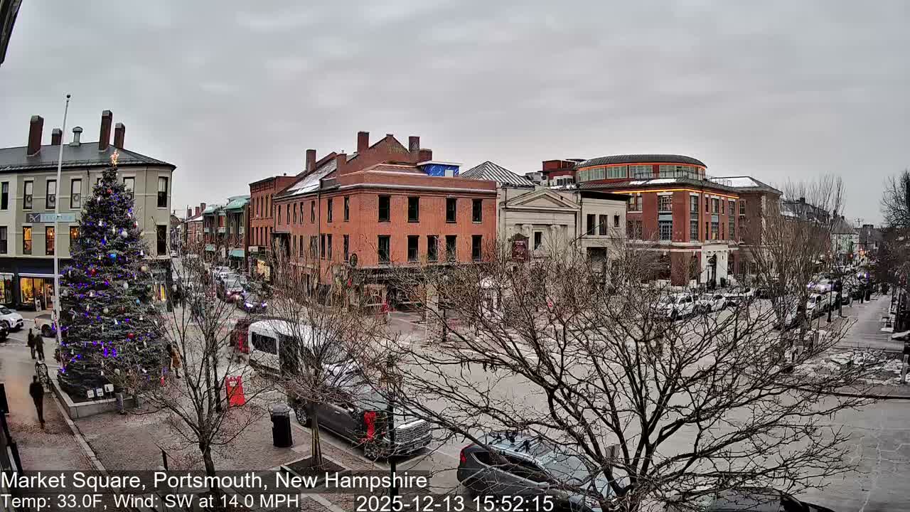 Portsmouth, Market Square Live Cam -  Portsmouth,  New Hampshire, USA