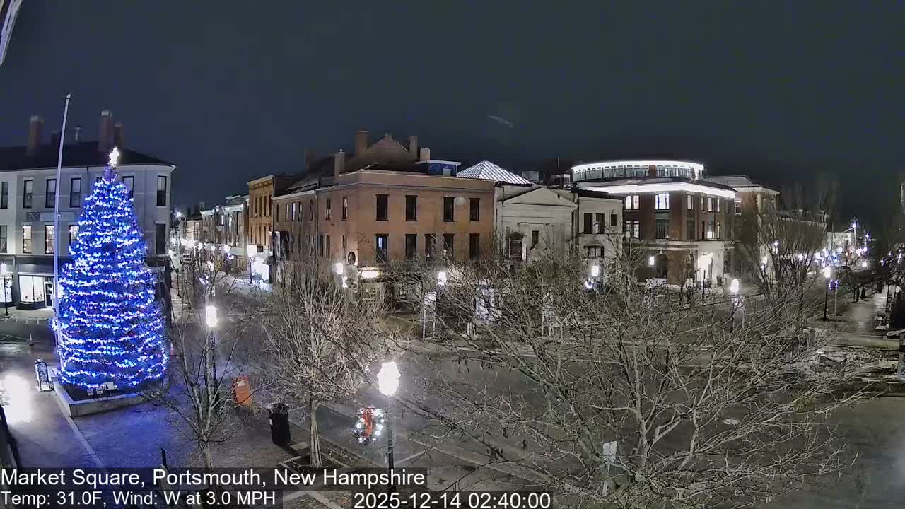 Portsmouth, Market Square Live Cam -  Portsmouth,  New Hampshire, USA