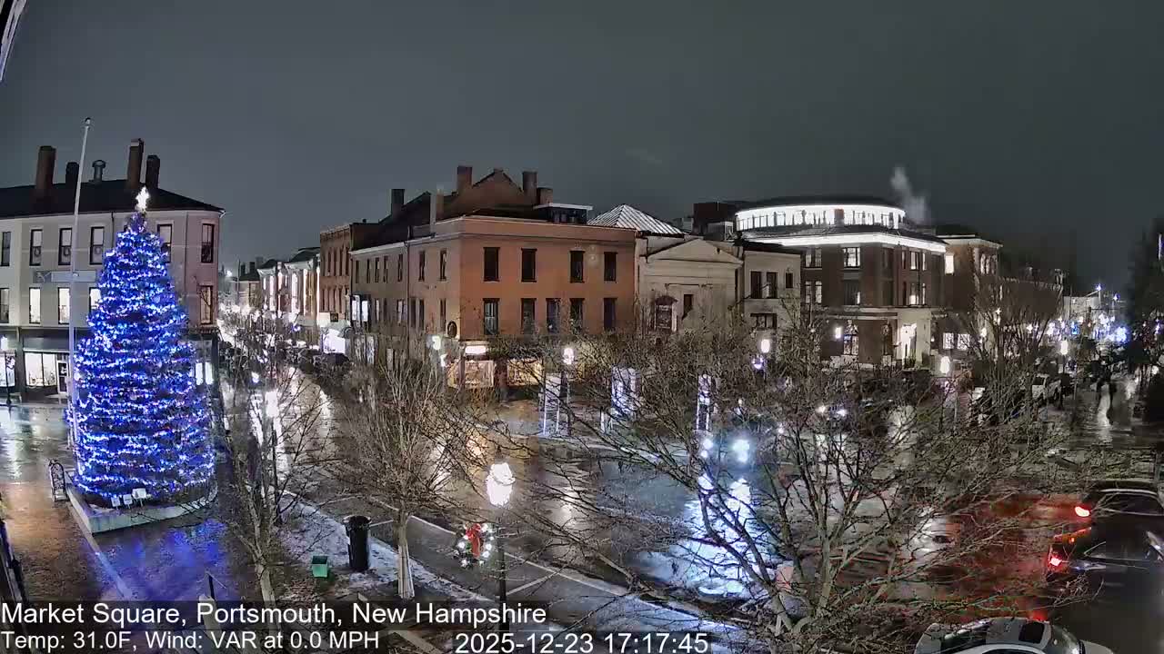 Portsmouth, Market Square Live Cam -  Portsmouth,  New Hampshire, USA