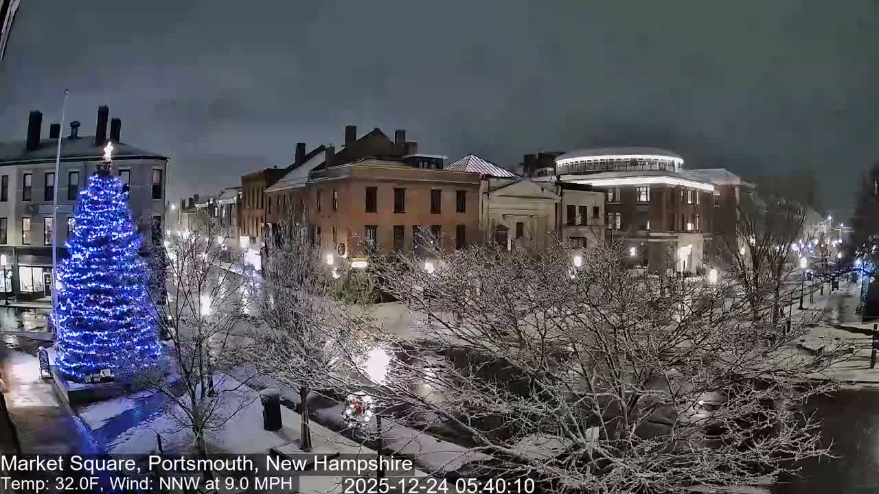 Portsmouth, Market Square Live Cam -  Portsmouth,  New Hampshire, USA