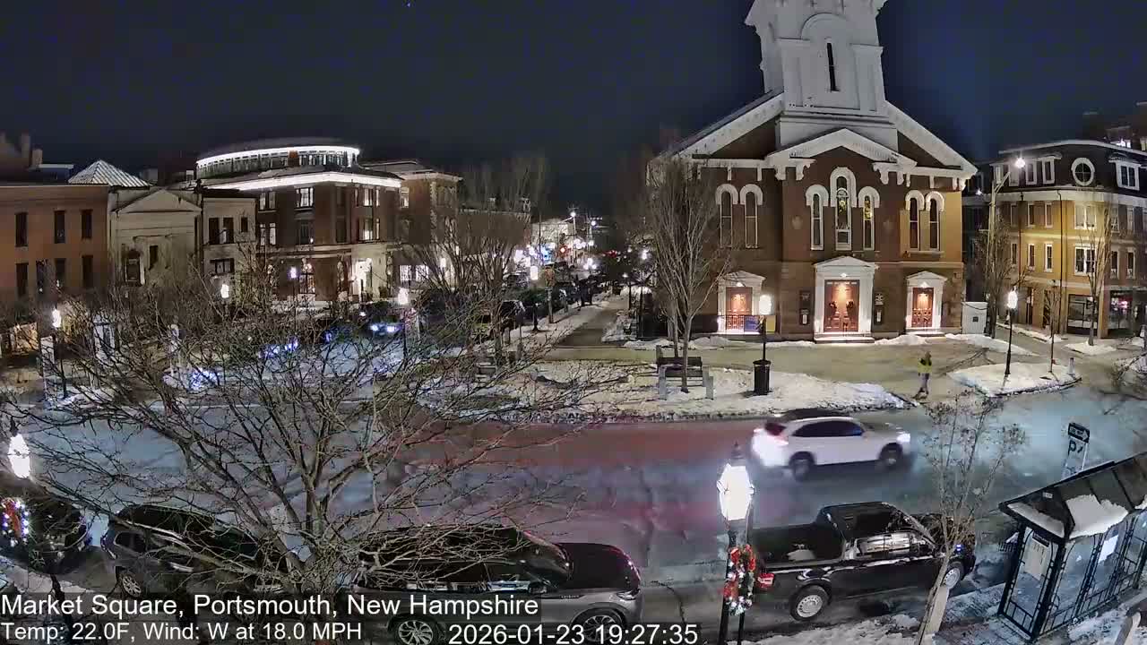 Portsmouth, Market Square Live Cam -  Portsmouth,  New Hampshire, USA