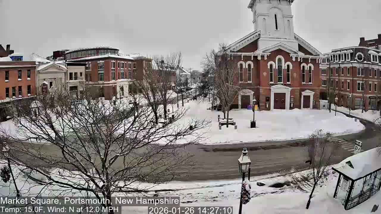 Portsmouth, Market Square Live Cam -  Portsmouth,  New Hampshire, USA