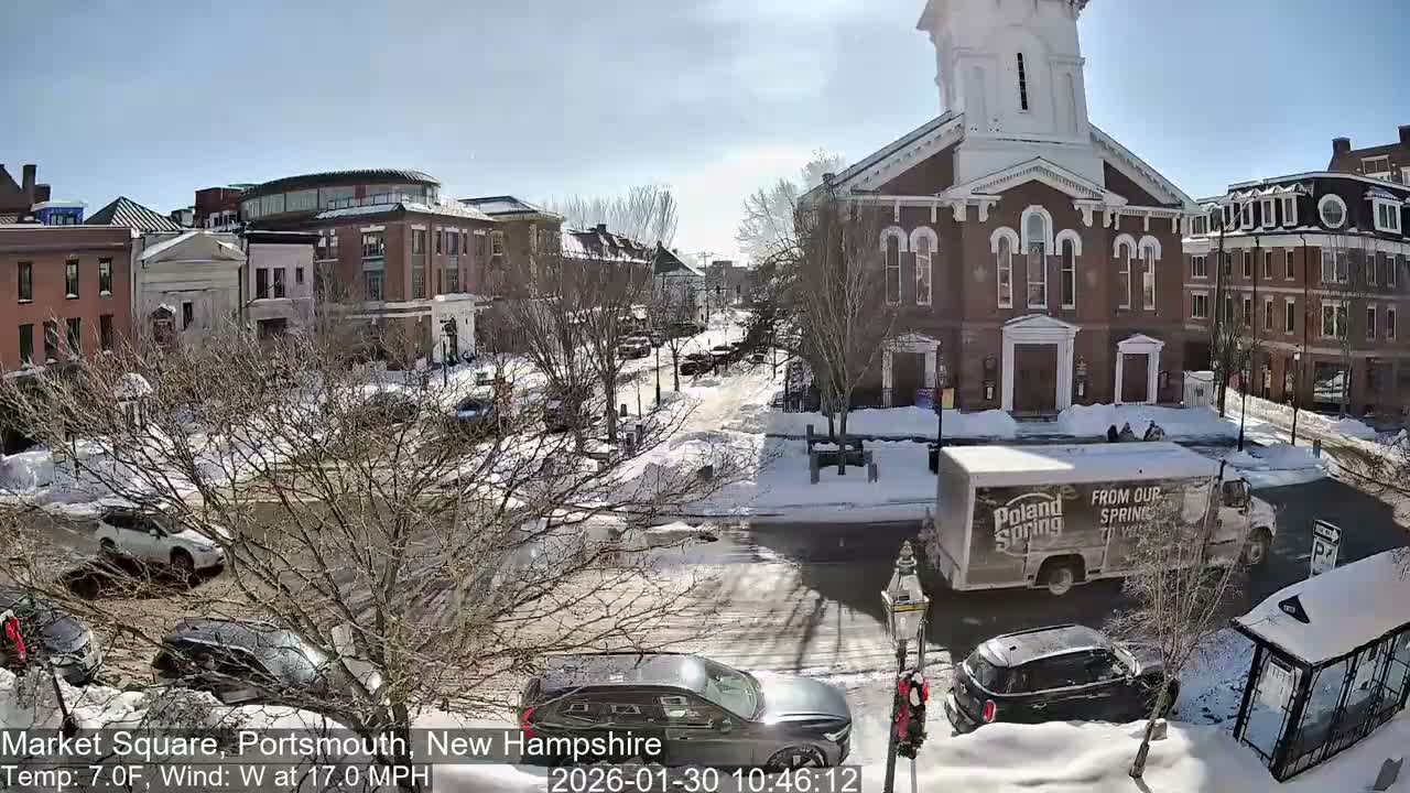 Portsmouth, Market Square Live Cam -  Portsmouth,  New Hampshire, USA
