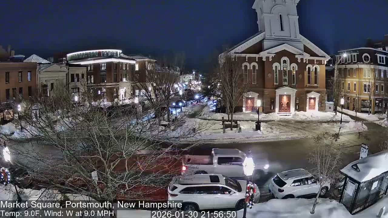 Portsmouth, Market Square Live Cam -  Portsmouth,  New Hampshire, USA