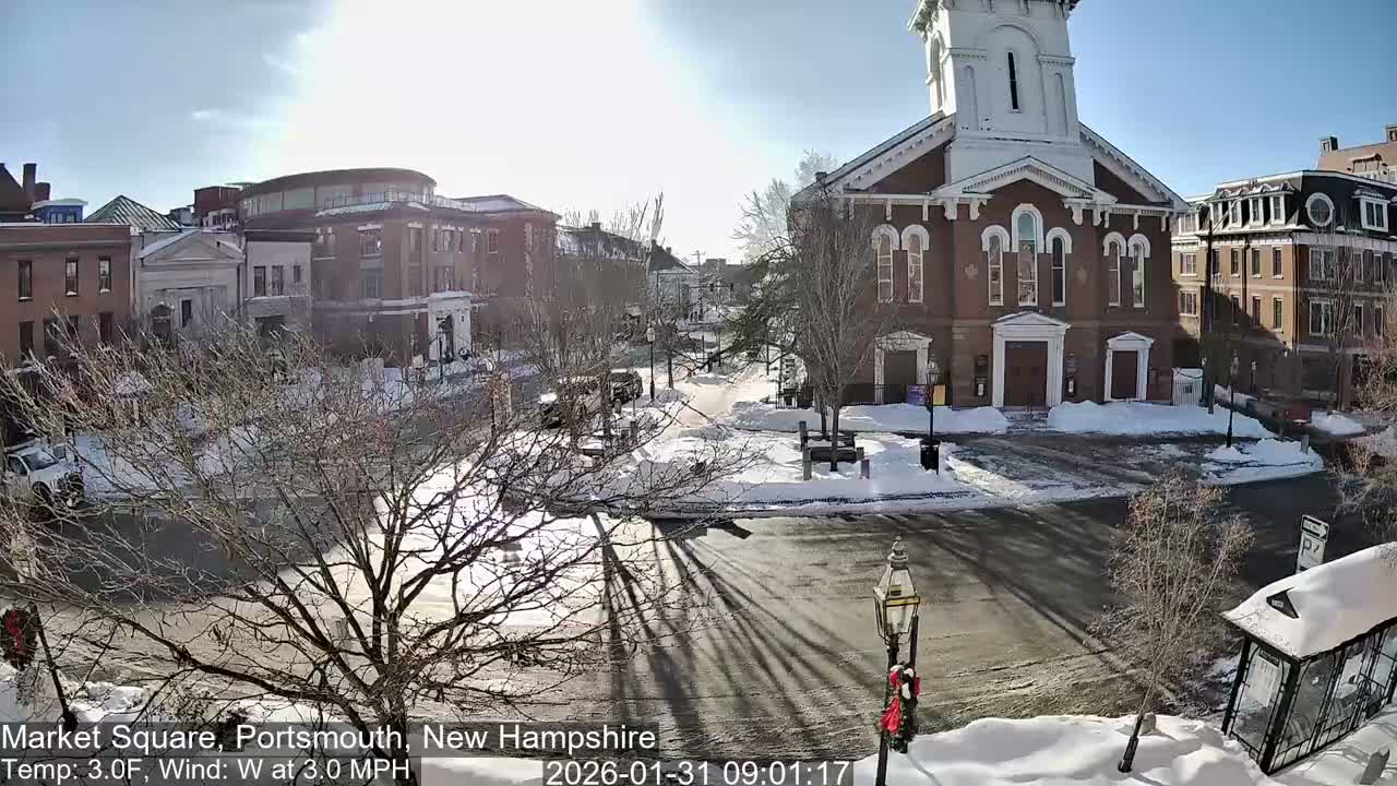 Portsmouth, Market Square Live Cam -  Portsmouth,  New Hampshire, USA