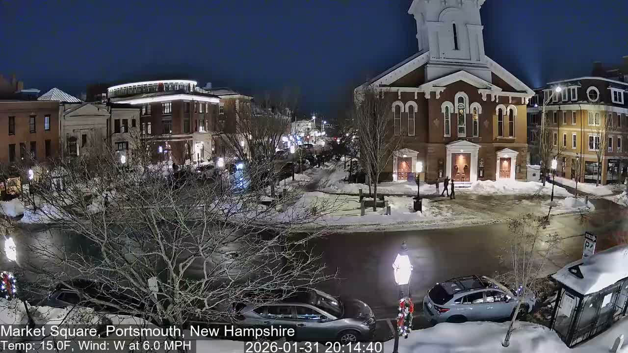Portsmouth, Market Square Live Cam -  Portsmouth,  New Hampshire, USA
