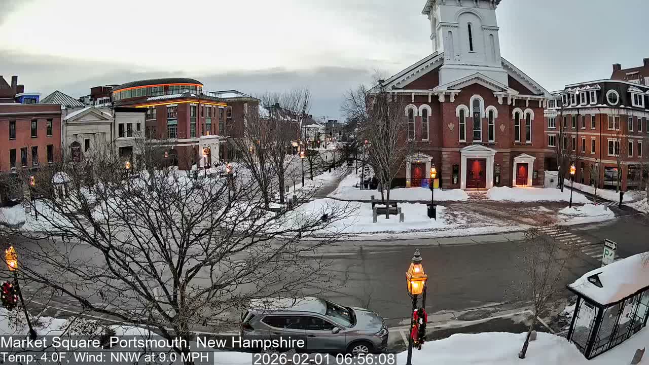 Portsmouth, Market Square Live Cam -  Portsmouth,  New Hampshire, USA