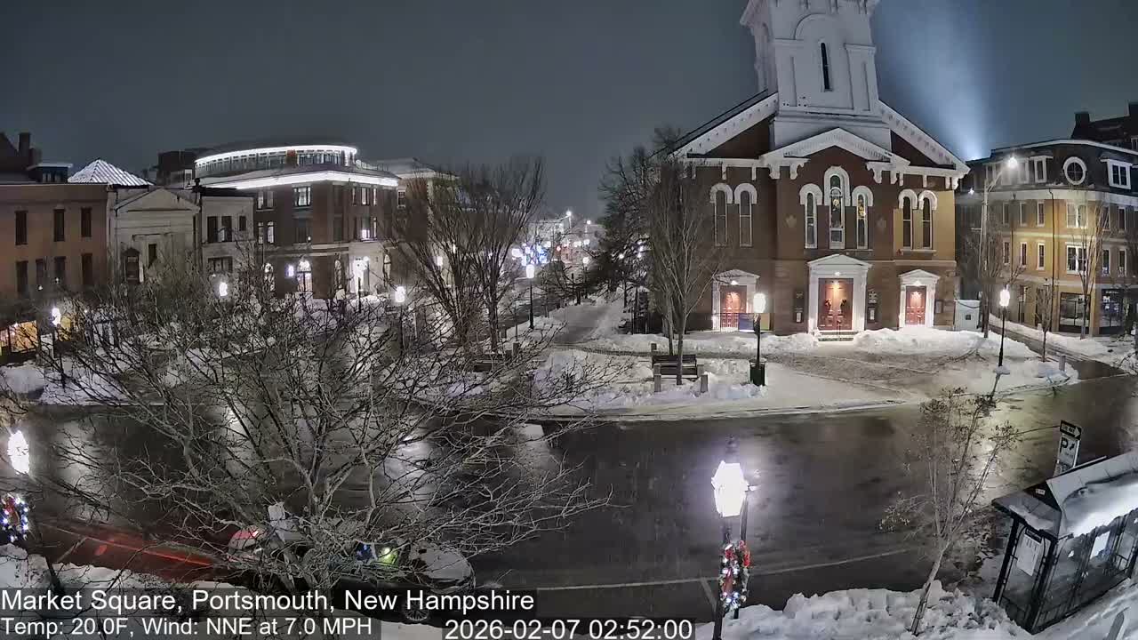 Portsmouth, Market Square Live Cam -  Portsmouth,  New Hampshire, USA