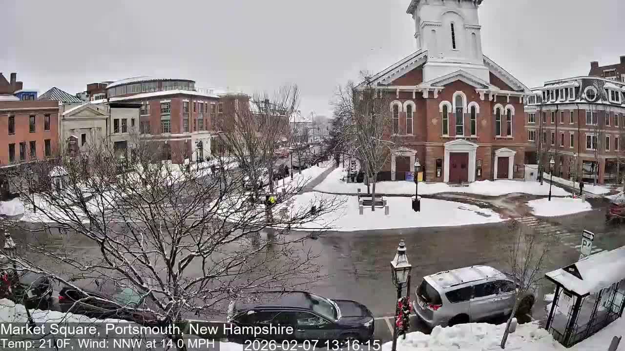 Portsmouth, Market Square Live Cam -  Portsmouth,  New Hampshire, USA