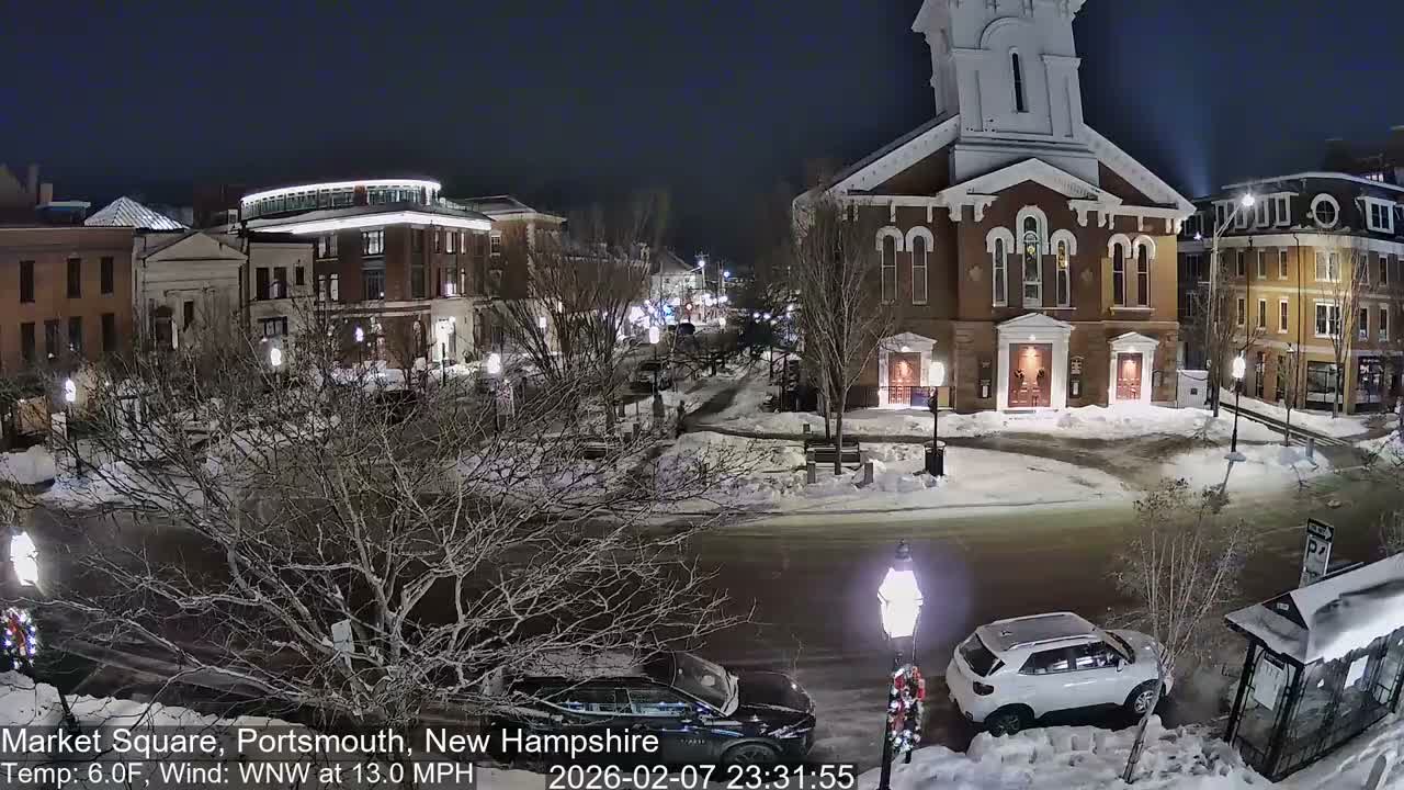 Portsmouth, Market Square Live Cam -  Portsmouth,  New Hampshire, USA