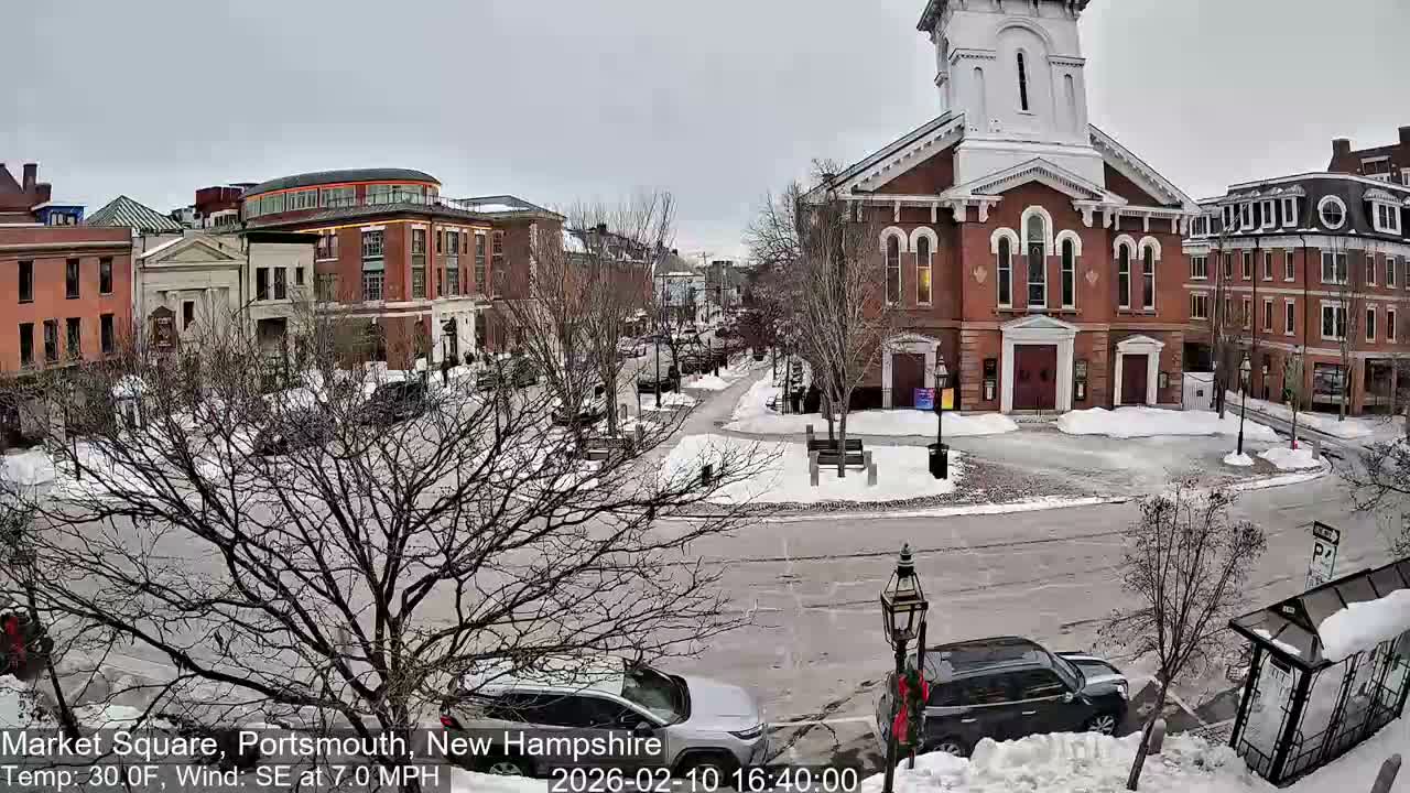 Portsmouth, Market Square Live Cam -  Portsmouth,  New Hampshire, USA