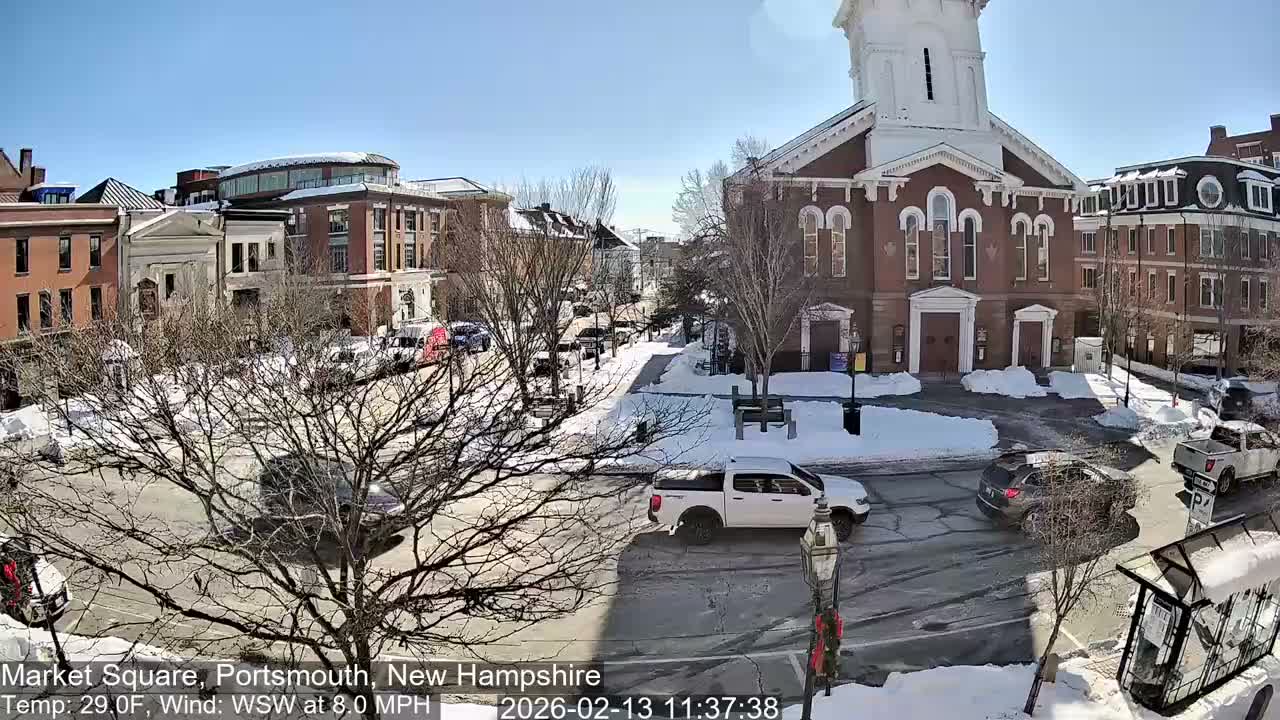 Portsmouth, Market Square Live Cam -  Portsmouth,  New Hampshire, USA
