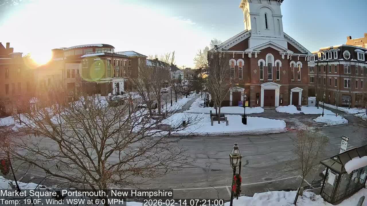 Portsmouth, Market Square Live Cam -  Portsmouth,  New Hampshire, USA