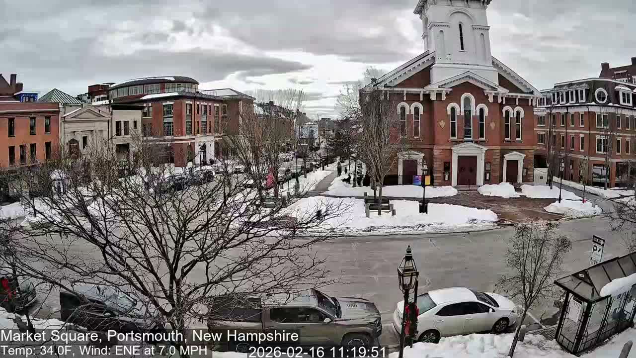 Portsmouth, Market Square Live Cam -  Portsmouth,  New Hampshire, USA
