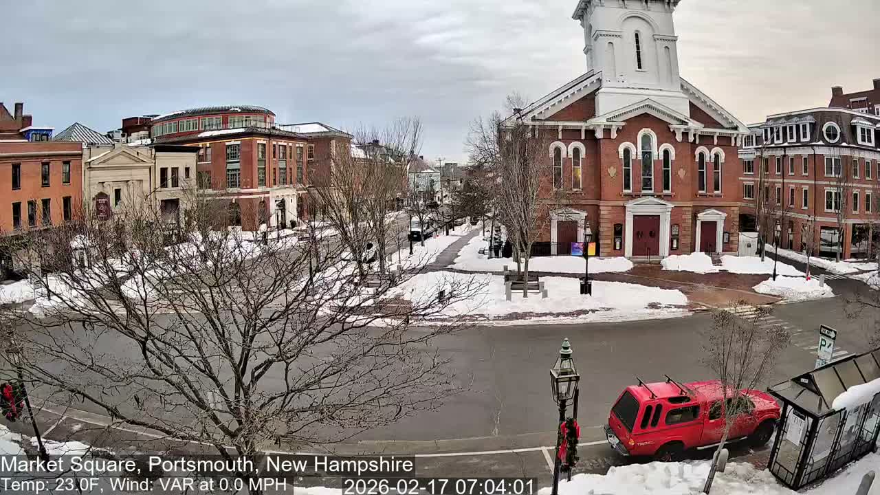 Portsmouth, Market Square Live Cam -  Portsmouth,  New Hampshire, USA