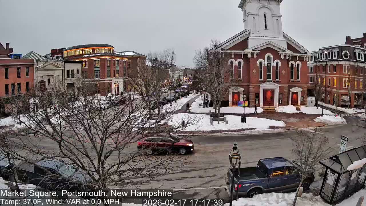 Portsmouth, Market Square Live Cam -  Portsmouth,  New Hampshire, USA