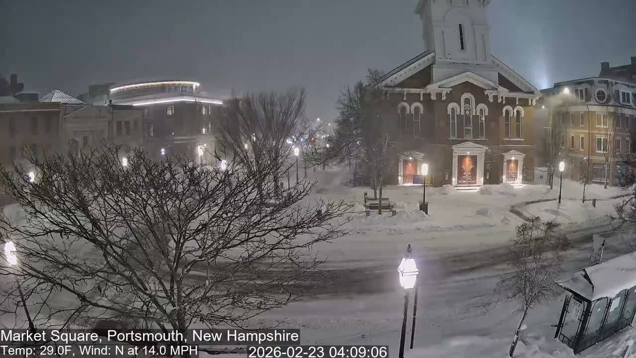 Portsmouth, Market Square Live Cam -  Portsmouth,  New Hampshire, USA