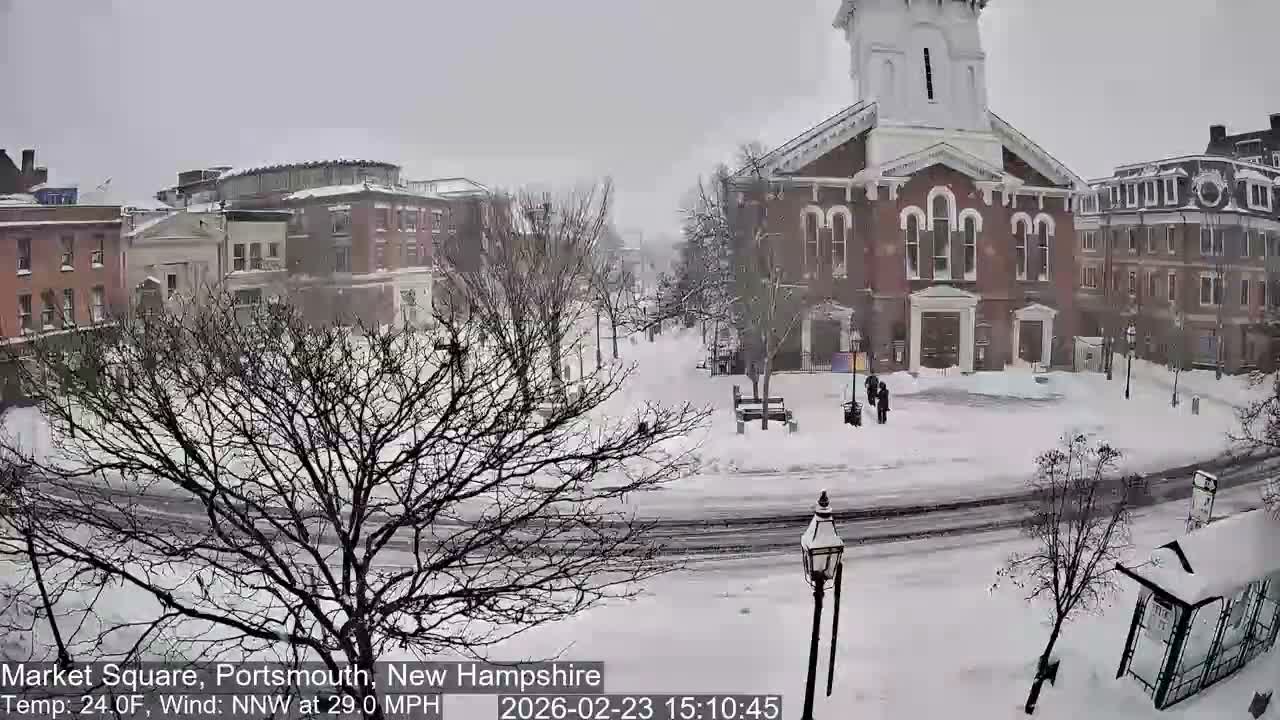 Portsmouth, Market Square Live Cam -  Portsmouth,  New Hampshire, USA