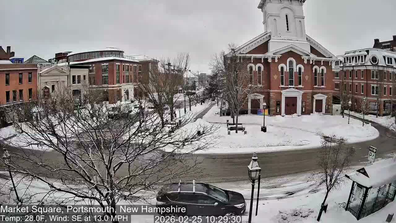 Portsmouth, Market Square Live Cam -  Portsmouth,  New Hampshire, USA