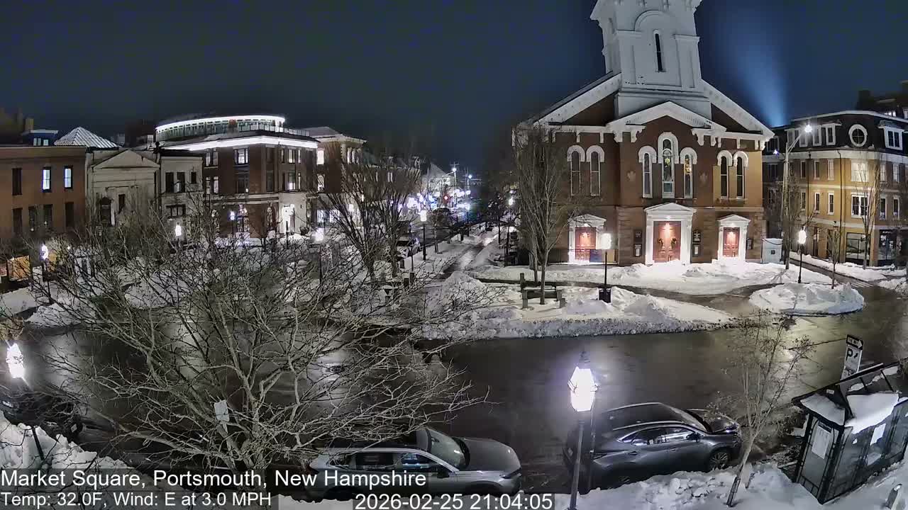 Portsmouth, Market Square Live Cam -  Portsmouth,  New Hampshire, USA