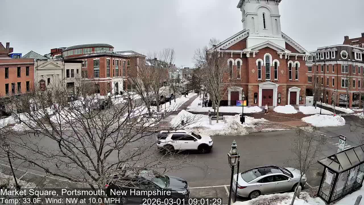 Portsmouth, Market Square Live Cam -  Portsmouth,  New Hampshire, USA