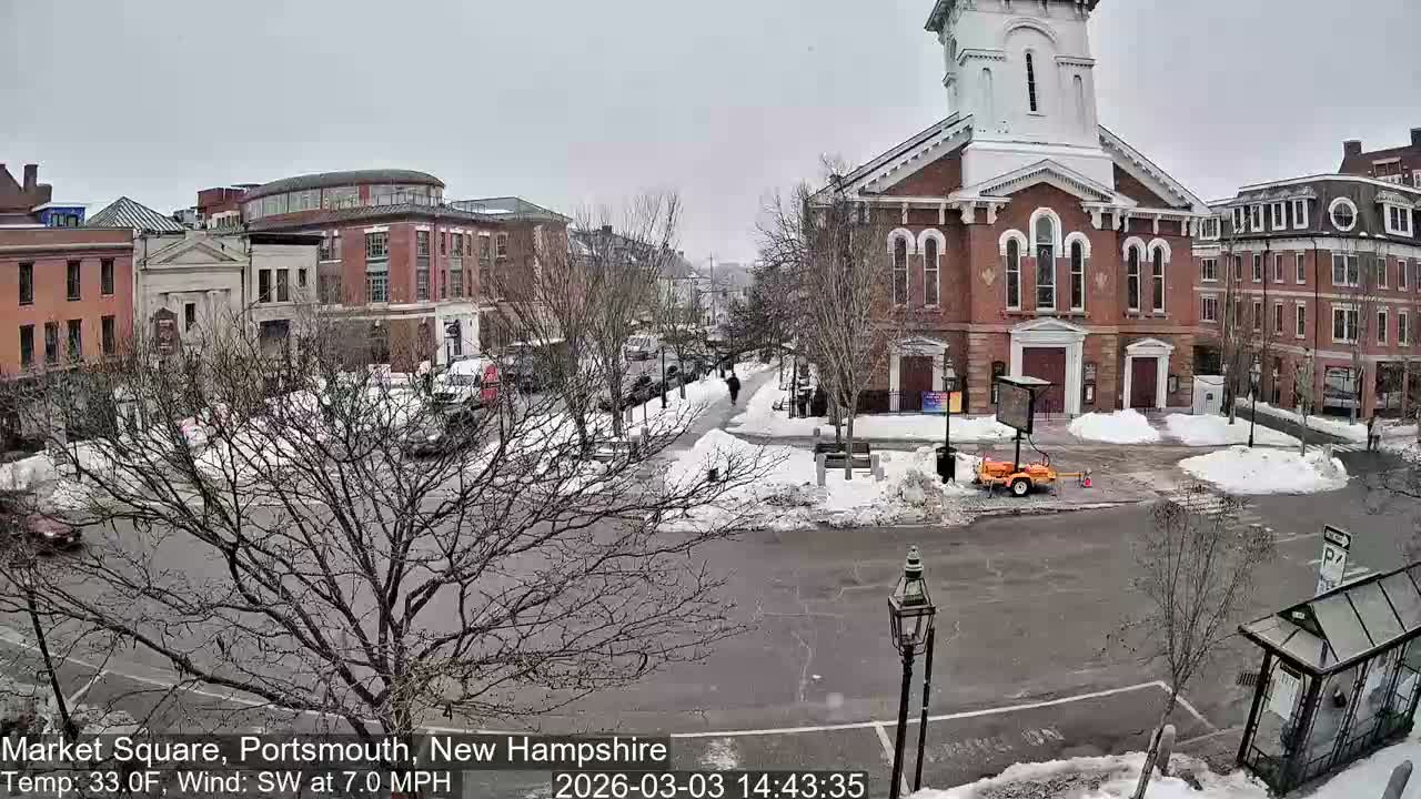 Portsmouth, Market Square Live Cam -  Portsmouth,  New Hampshire, USA