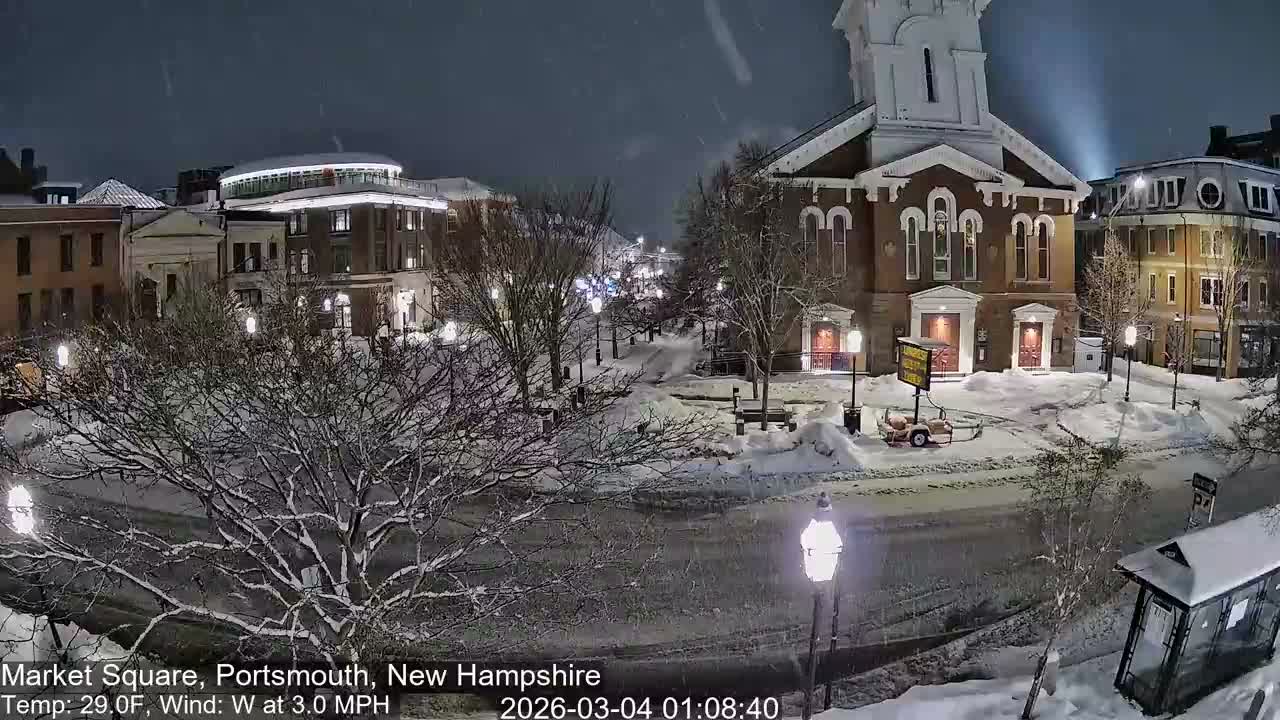 Portsmouth, Market Square Live Cam -  Portsmouth,  New Hampshire, USA