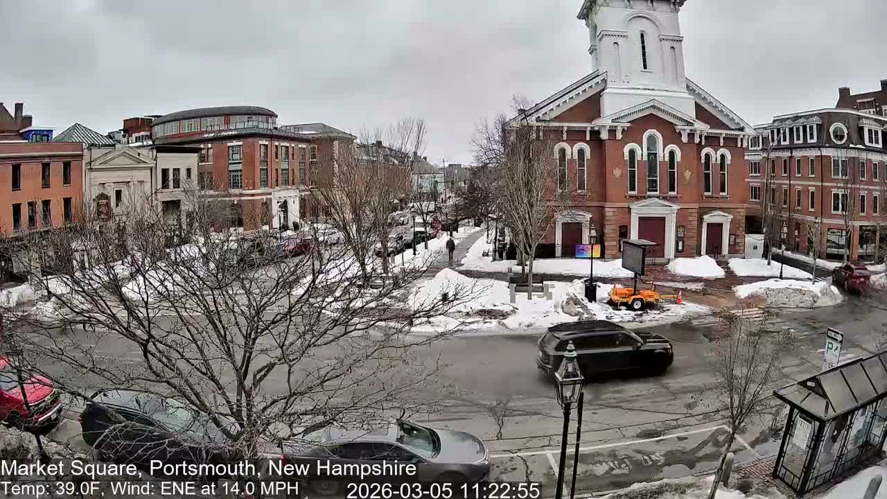 Portsmouth, Market Square Live Cam -  Portsmouth,  New Hampshire, USA