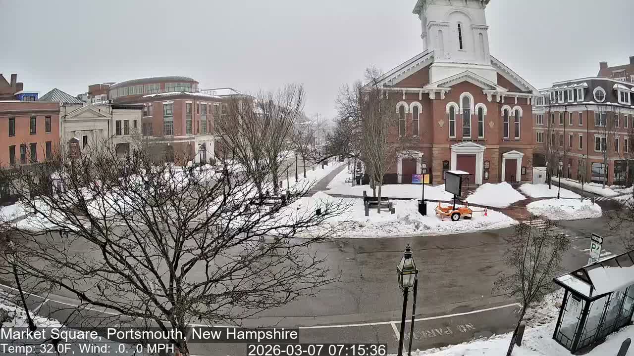 Portsmouth, Market Square Live Cam -  Portsmouth,  New Hampshire, USA