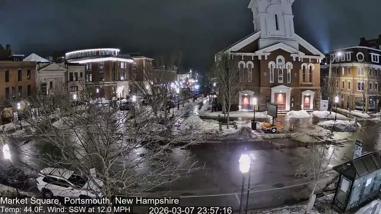 Portsmouth, Market Square Live Cam -  Portsmouth,  New Hampshire, USA