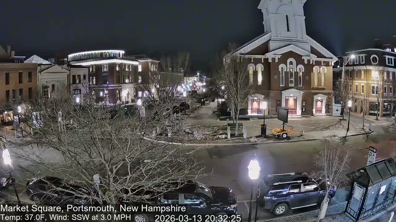 Portsmouth, Market Square Live Cam -  Portsmouth,  New Hampshire, USA