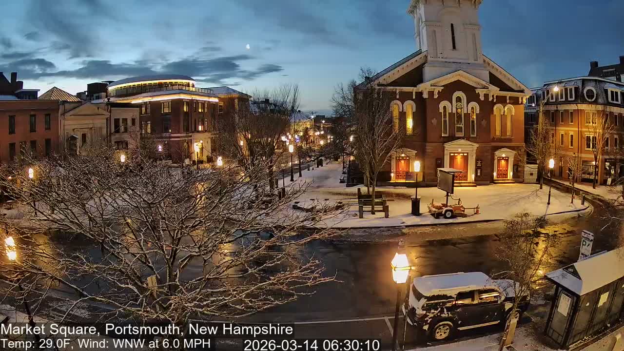 Portsmouth, Market Square Live Cam -  Portsmouth,  New Hampshire, USA