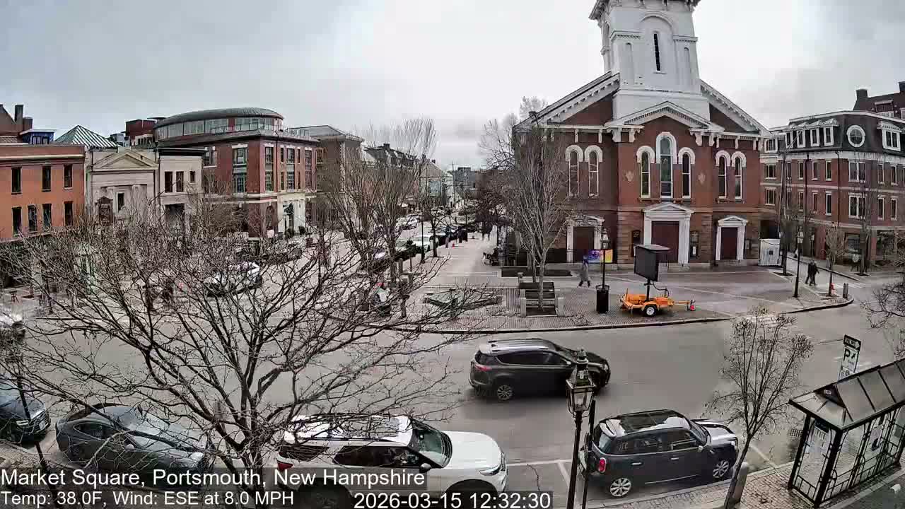 Portsmouth, Market Square Live Cam -  Portsmouth,  New Hampshire, USA