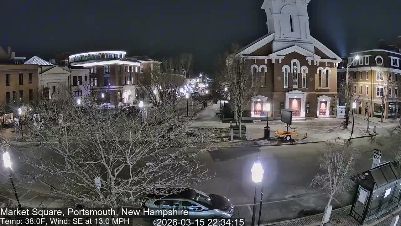 Portsmouth, Market Square Live Cam -  Portsmouth,  New Hampshire, USA