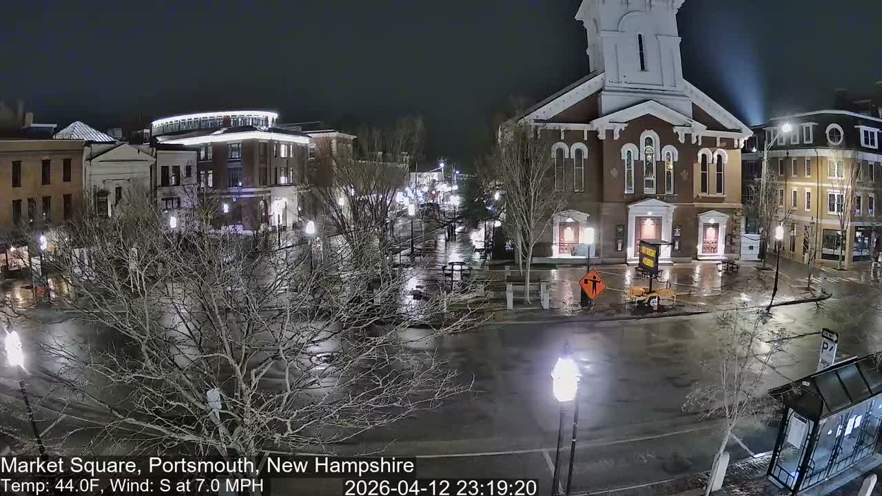 Portsmouth, Market Square Live Cam -  Portsmouth,  New Hampshire, USA