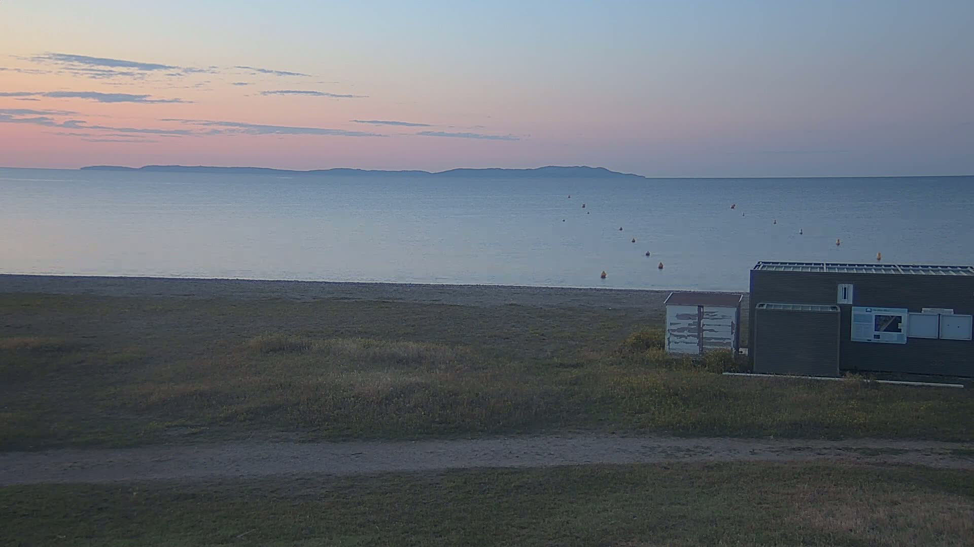 Hyeres, Plage de l'Ayguade Beach & Ayguade  Live Cam - Toulon, Var, Provence-Alpes-Cote d’Azur, France 