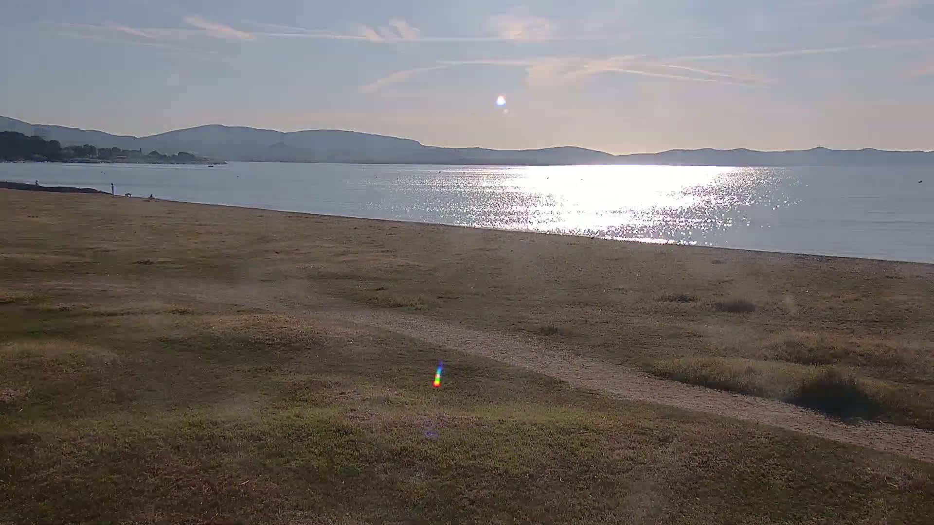 Hyeres, Plage de l'Ayguade Beach & Ayguade  Live Cam - Toulon, Var, Provence-Alpes-Cote d’Azur, France 