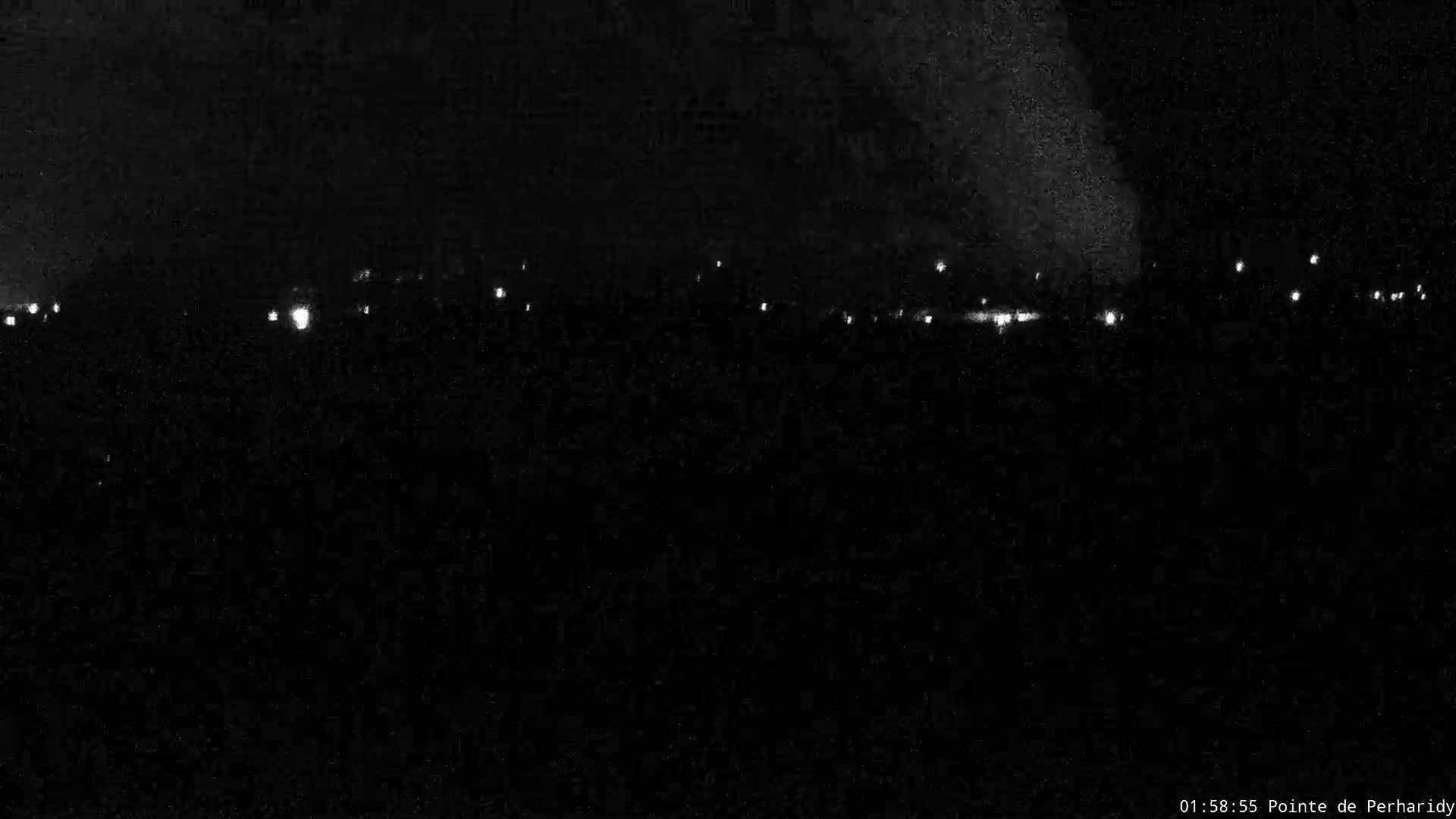 Ile de Batz Island & French Mainland Skyline View Live Cam - Morlaix, Finistère, Bretagne, France