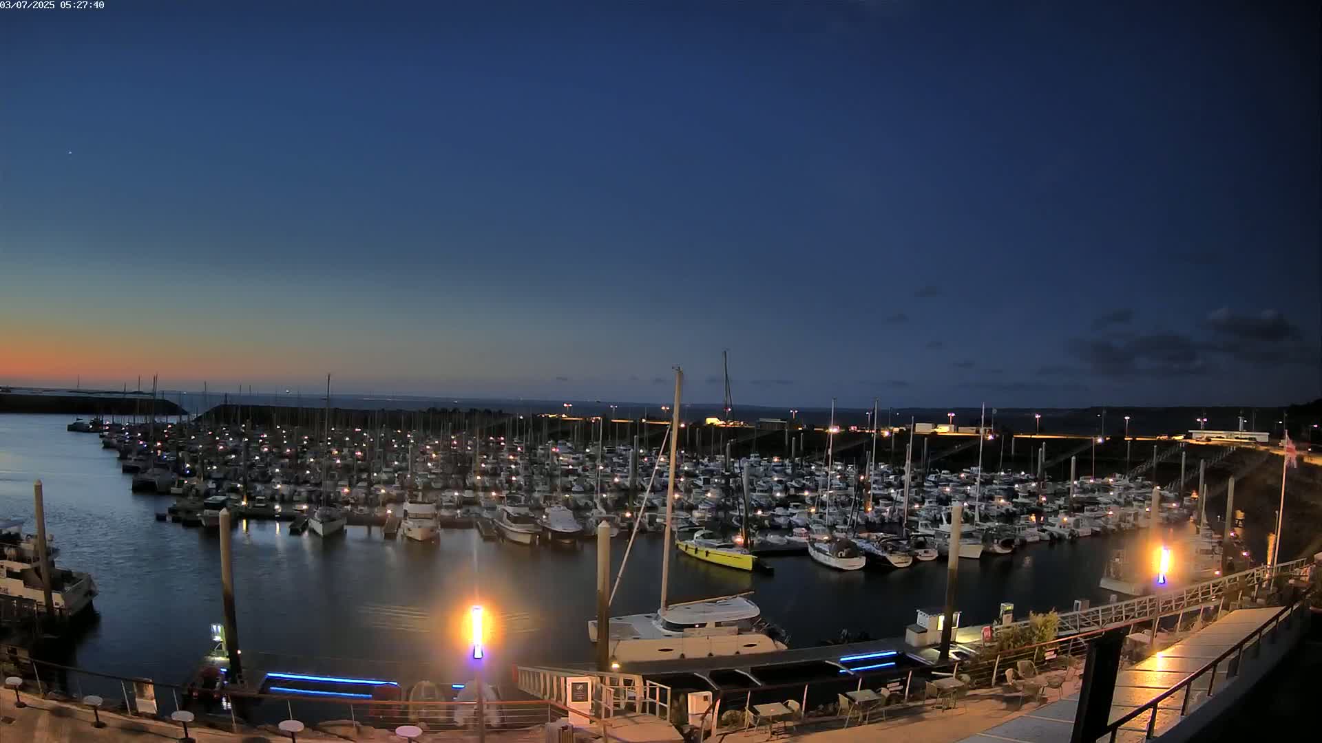 Saint-Quay-Portrieux Port & Marine Live Cam - Saint-Breiuc, Cotes-d'Armor, Bretagne, France