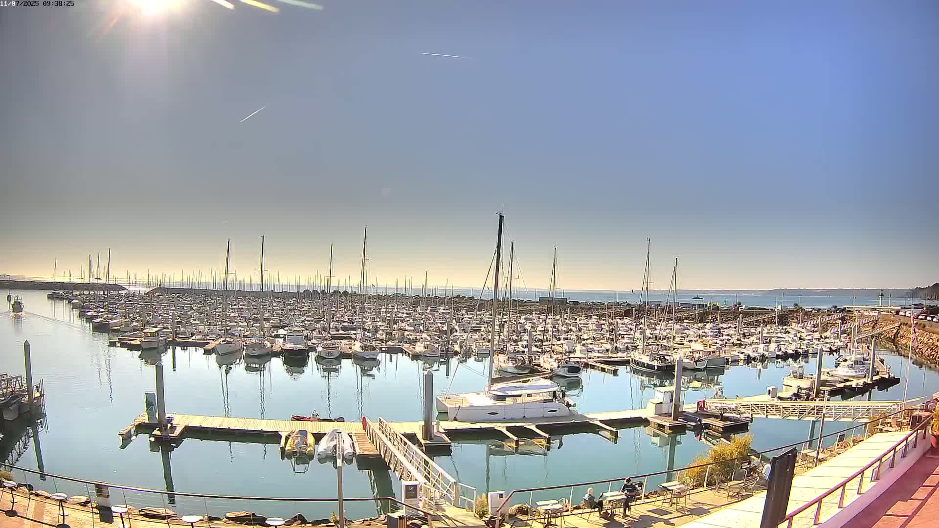 Saint-Quay-Portrieux Port & Marine Live Cam - Saint-Breiuc, Cotes-d'Armor, Bretagne, France