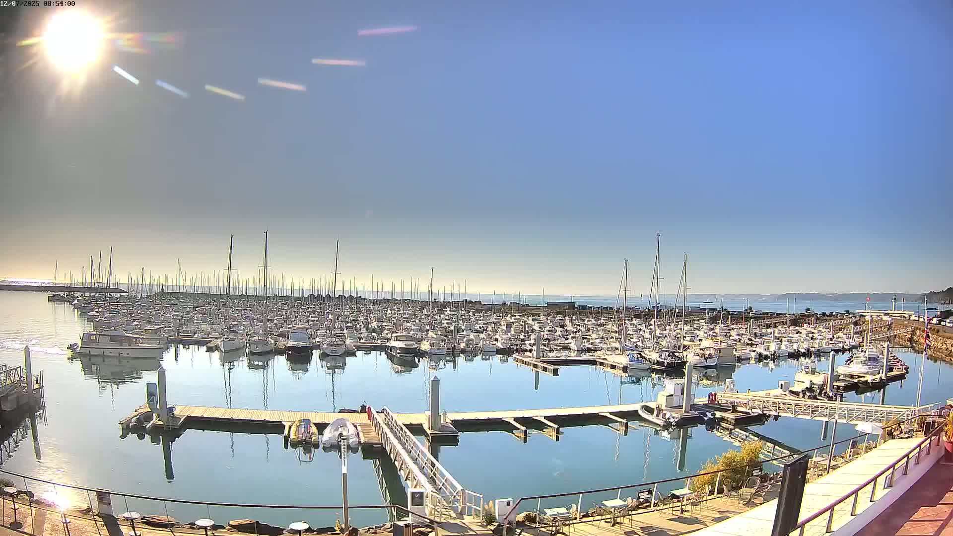 Saint-Quay-Portrieux Port & Marine Live Cam - Saint-Breiuc, Cotes-d'Armor, Bretagne, France
