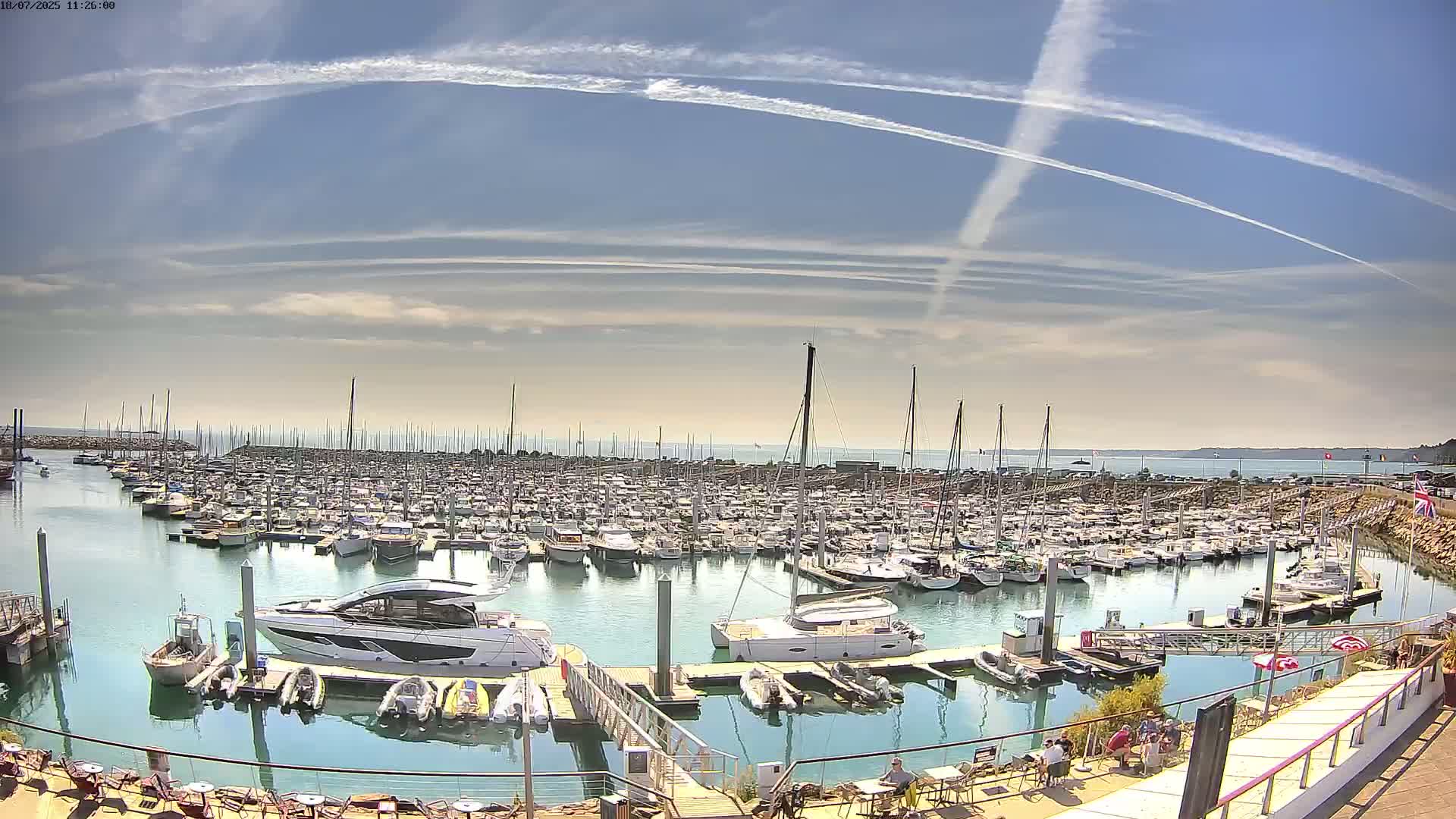 Saint-Quay-Portrieux Port & Marine Live Cam - Saint-Breiuc, Cotes-d'Armor, Bretagne, France