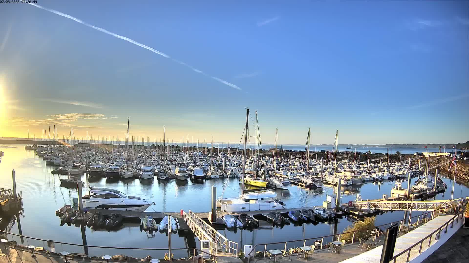 Saint-Quay-Portrieux Port & Marine Live Cam - Saint-Breiuc, Cotes-d'Armor, Bretagne, France