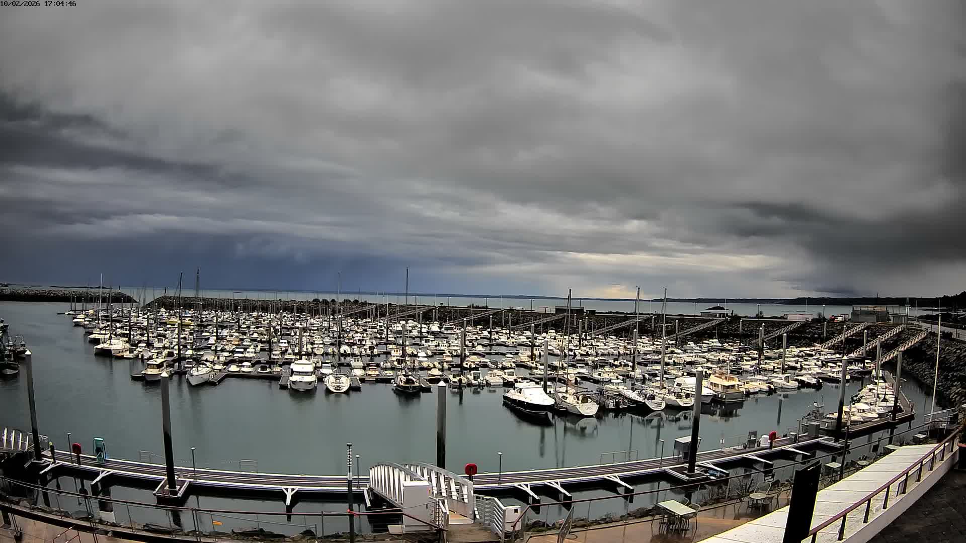 Saint-Quay-Portrieux Port & Marine Live Cam - Saint-Breiuc, Cotes-d'Armor, Bretagne, France