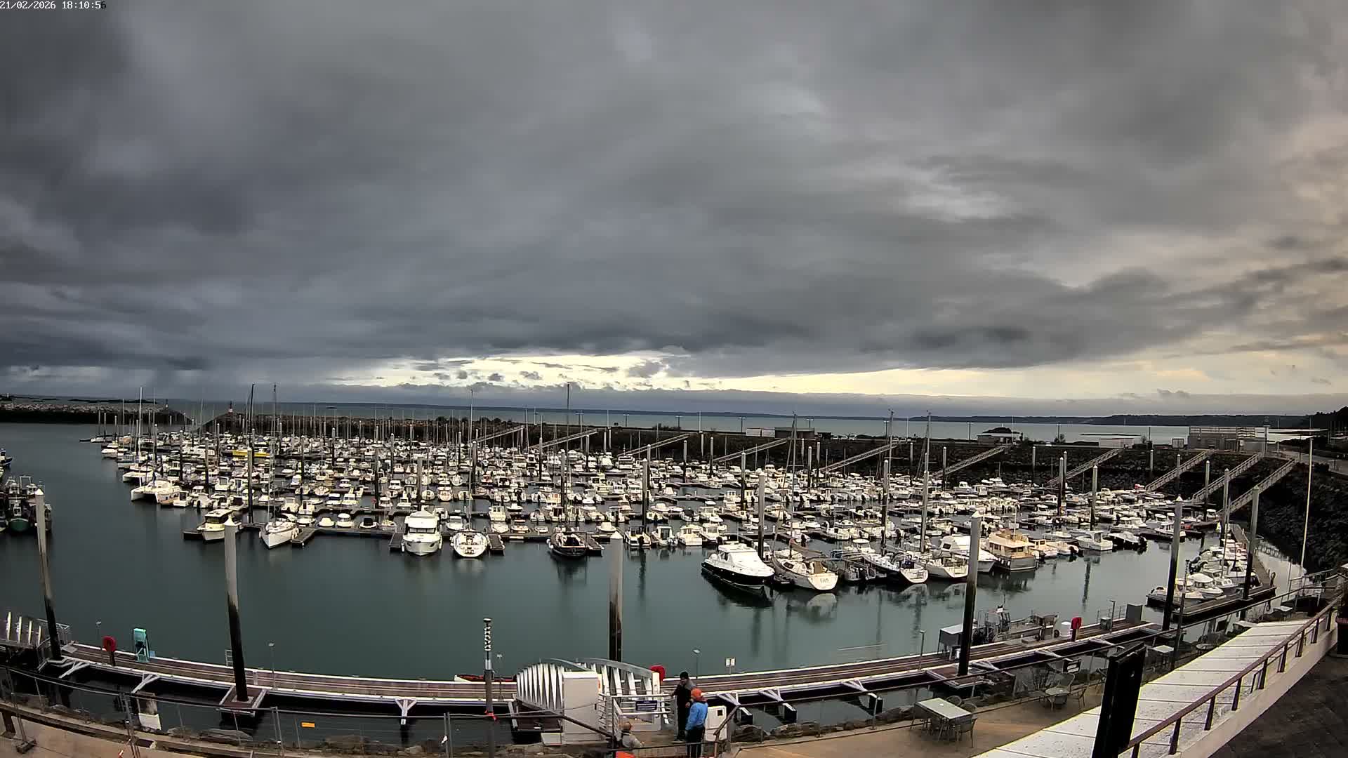 Saint-Quay-Portrieux Port & Marine Live Cam - Saint-Breiuc, Cotes-d'Armor, Bretagne, France