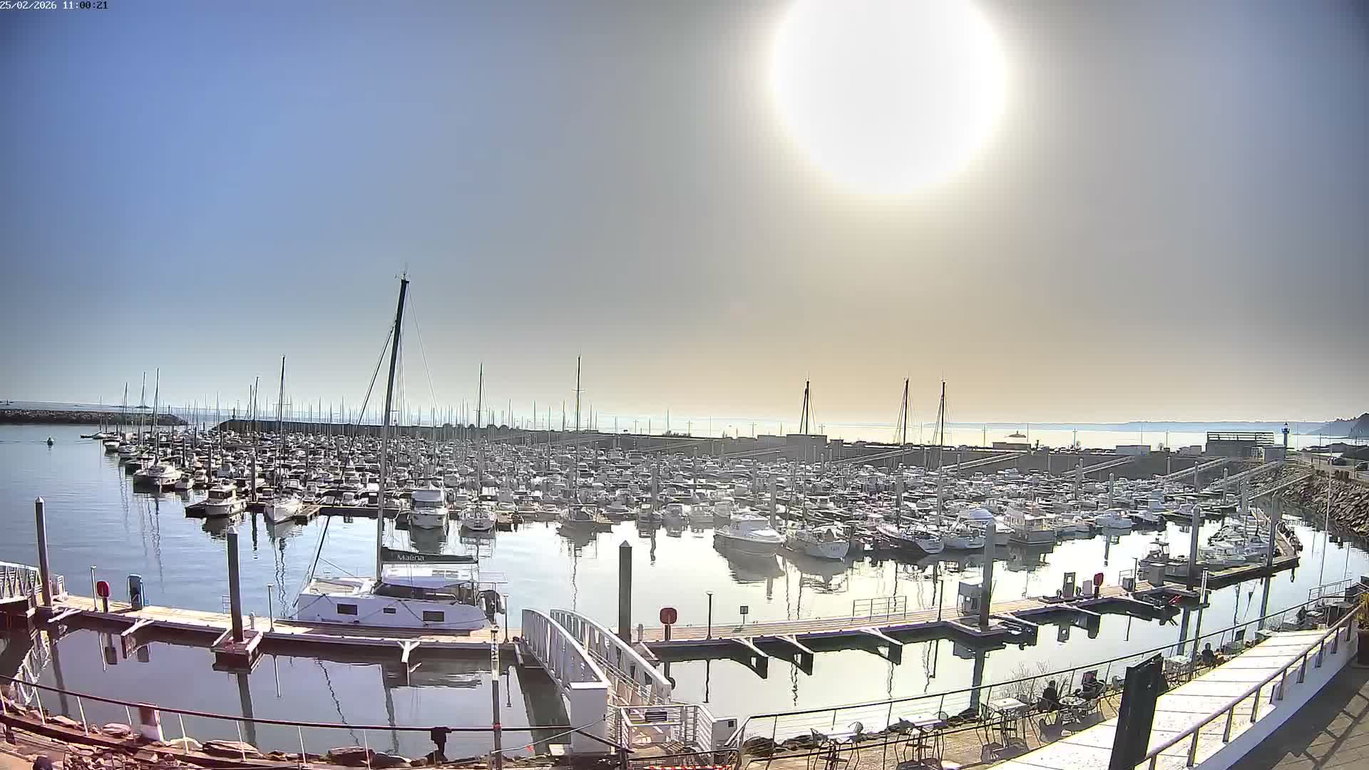 Saint-Quay-Portrieux Port & Marine Live Cam - Saint-Breiuc, Cotes-d'Armor, Bretagne, France