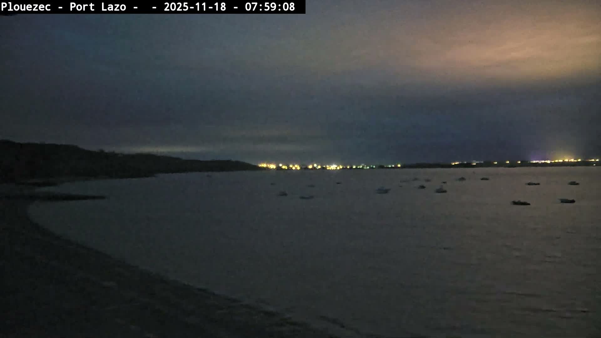 Plouezec Plage de Port Lazo Beach Live Cam - Guingamp, Côtes-d'Armor, Bretagne, France