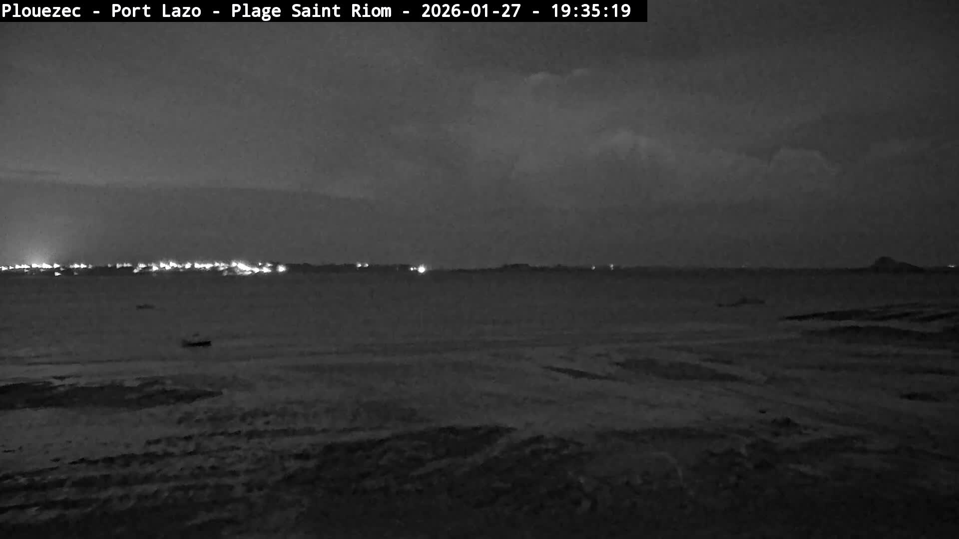 Plouezec Plage de Port Lazo Beach Live Cam - Guingamp, Côtes-d'Armor, Bretagne, France